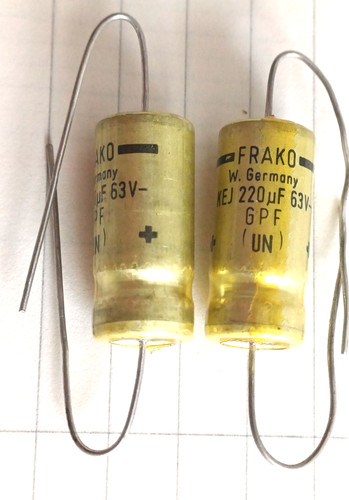 Pezzi condensatore - 2, pezzi-condensatore