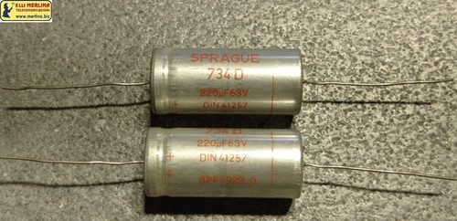 Condensatore elettrolitico - condensatore,