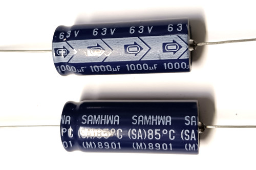 1000uf 63v samhwa - 2x,