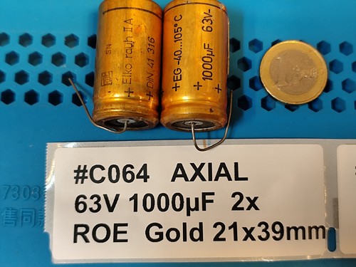 Roederstein gold esr 1000uf - gold,