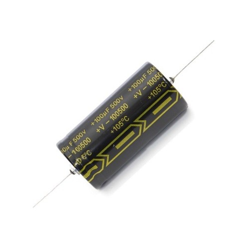 Tad gold cap 100uf - gold, 500v