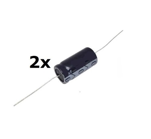 Trec 10uf 63v condensatore - 2x, 10uf/63v